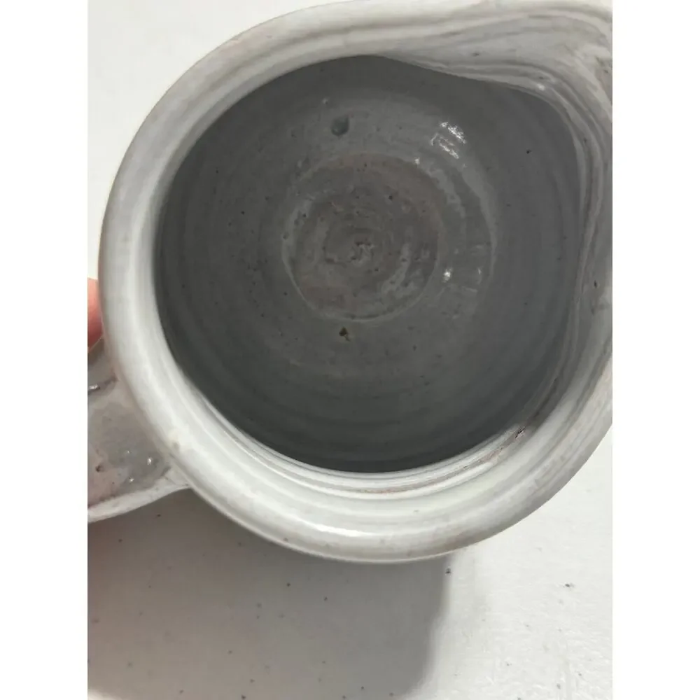 Pottery Floral Creamer